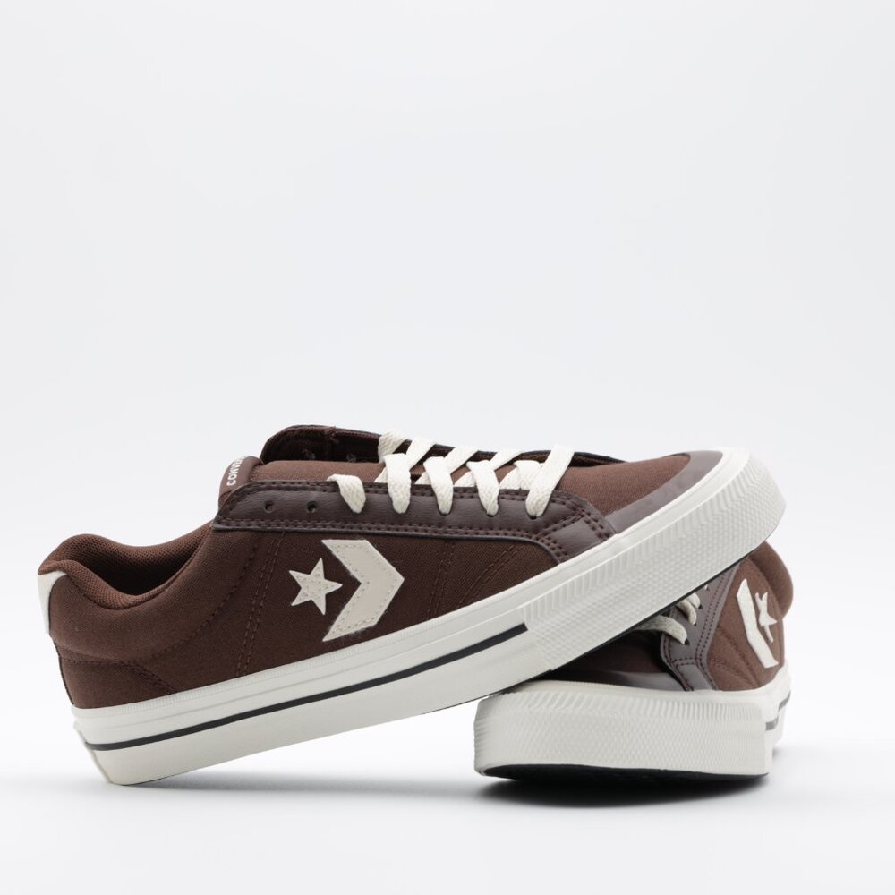 Converse Unisex Sport Casual Skateboarding Comfortable Canvas Shoes Brown Size 9 - Picture 9 of 11